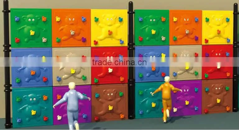 Colorful kids playground climbing equipment LT-2104G