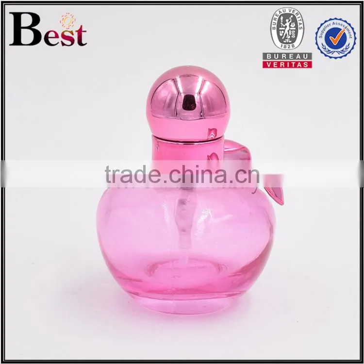 Shanghai Best products 20ml perfume spray bottle green apple shape perfume spray bottle empty glass spray perfume bottle 20ml