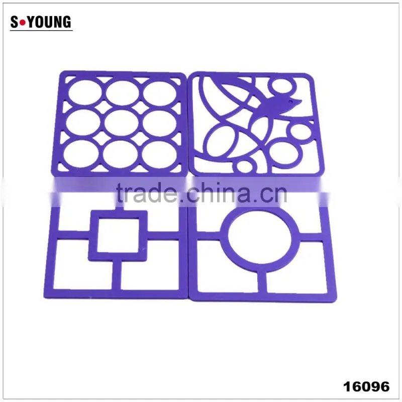 16096 silicone high temperature heat insulation mat kitchenwares silicone mat flexible silicone heating mat
