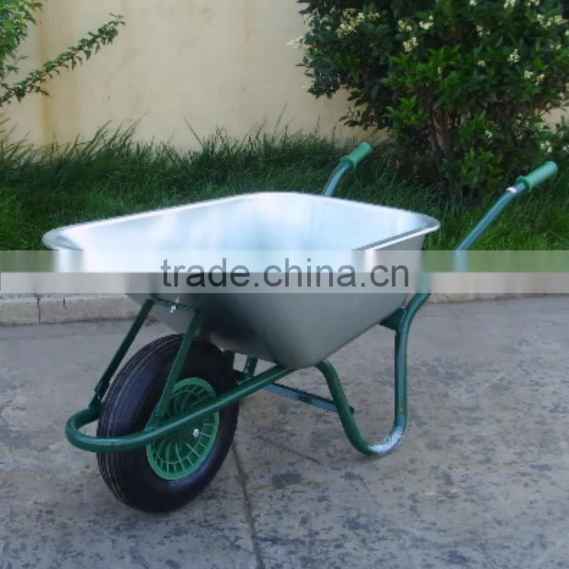 plastic rim pneumatic wheelbarrow