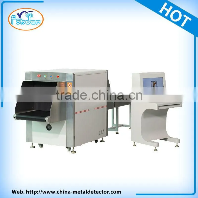 LCD Accord 650 mm * 500mm x ray baggage scanner detector for Super Market security