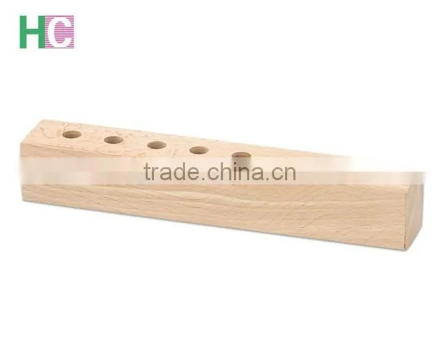 unfinished wooden pen holder for sale