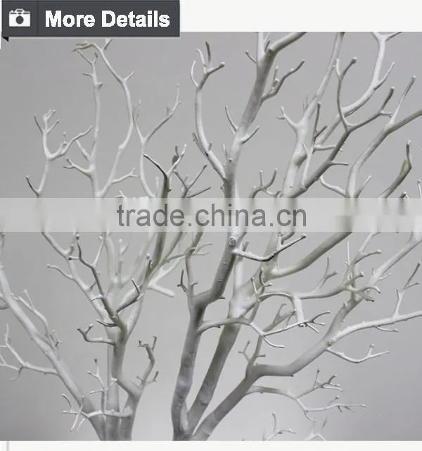2017 Factory direct sale white dry coral tree plastic tree