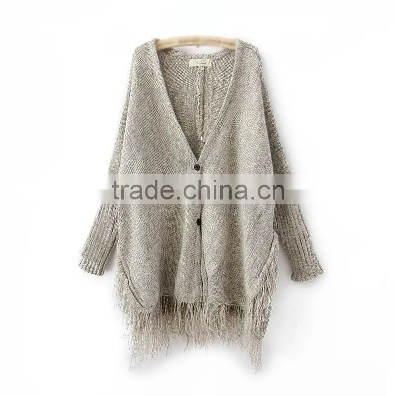 Factory Direct Sale Winter Women Hand Knitted Sweater