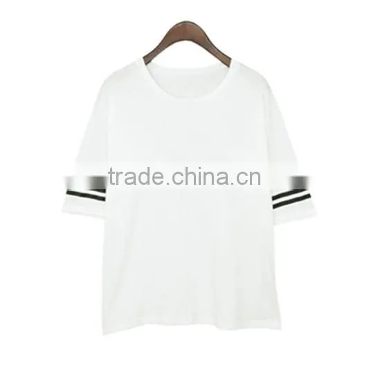 Cannda plus size blank baseball jersey white 5xl for women