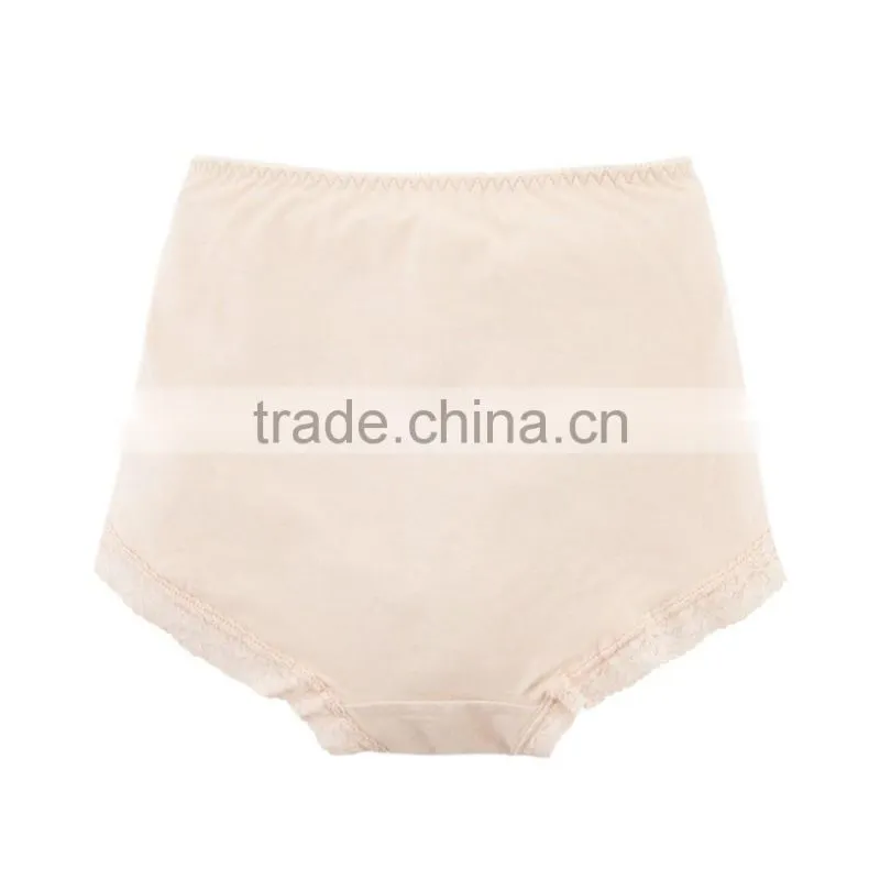 Cheapest Factory 95% Cotton 5% Spandex with Lace Custom Sexy Fancy Woman Underwear