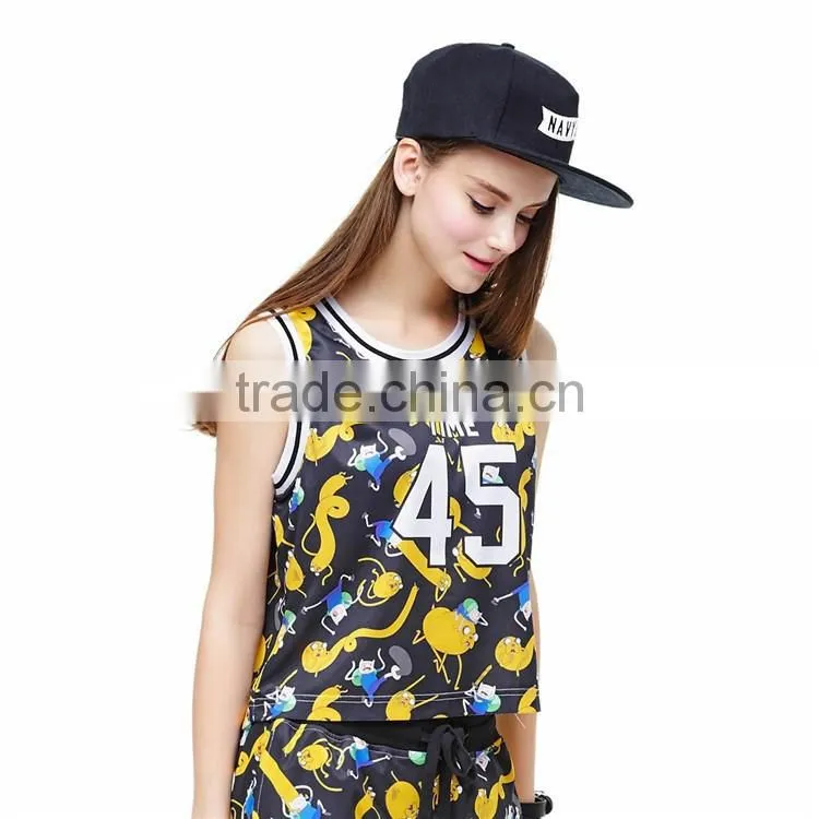 2015 latest cool design bodybuilding women's sexy tank top