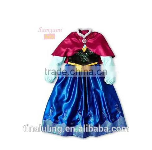 new girls dress costume clothes children dress girls party dress