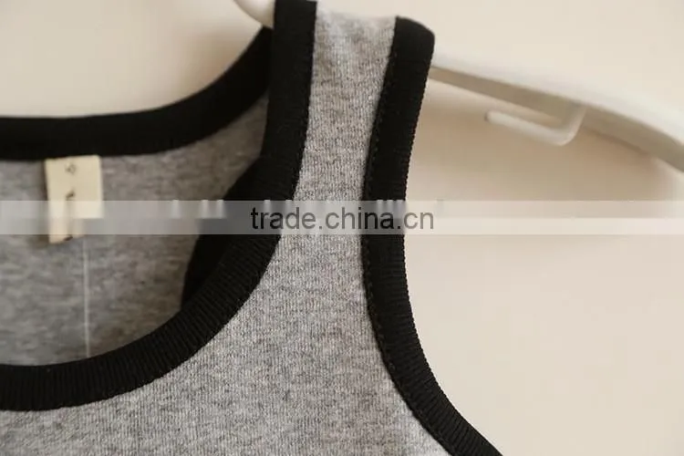 custom made hot selling cheap casual little girls cotton summer dresses