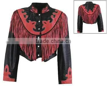 high quality leather jacket for woman