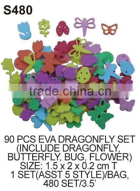 CRAFT FOR KID (S486) 2 PCS EVA SAILBOAT SET