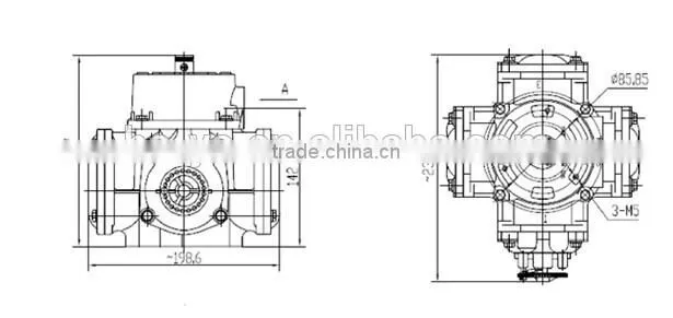 Fuel dispenser flow meter/gas flowmeter