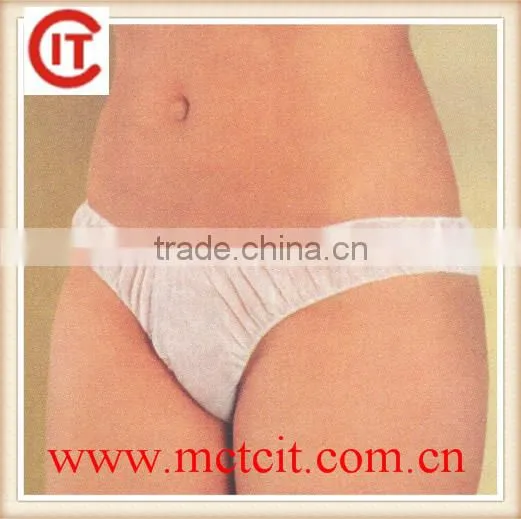 Sexy Female Disposable non woven underwear/panties