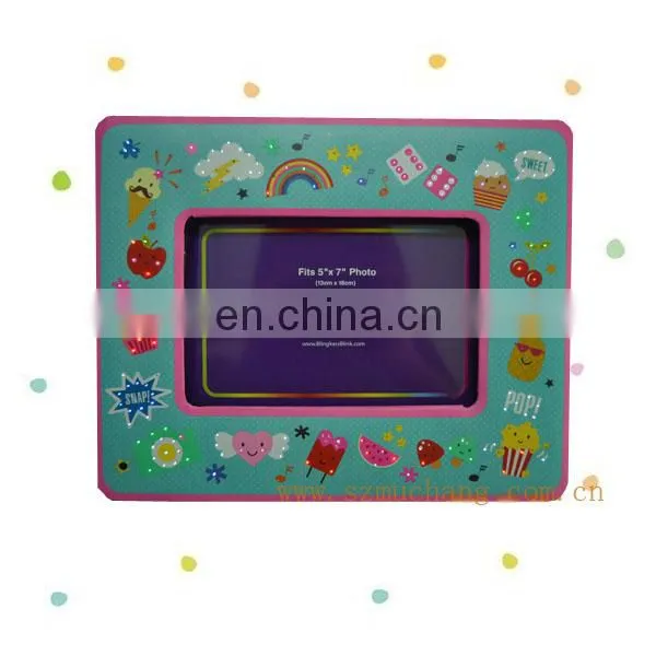 Hot Selling custom LED Lighting Up Paper Photo Frame which will light up your life