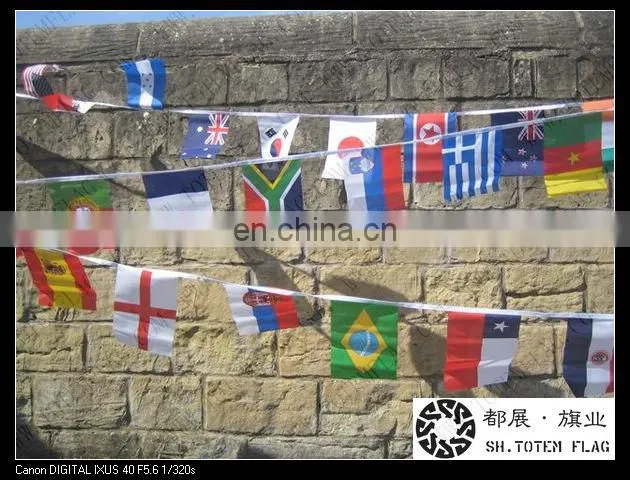 Pakistan Banner Fabric / Pakistan Bunting Flags