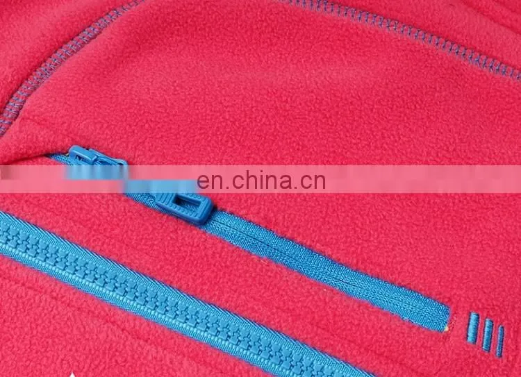 Female thick winter fleece jacket