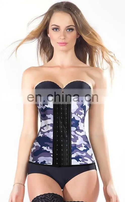 2017 ann chery waist trainer Women Latex Waist Training Corsets Wholesale
