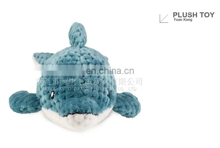 lovely cheap kid toy blue whale from china