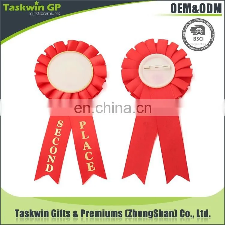 Top qualit wholesale bulk price promotional ribbon flowers made in China