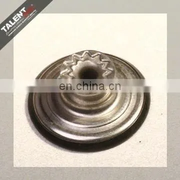 custom private brand name logo metal jeans wear anti-brass buttons