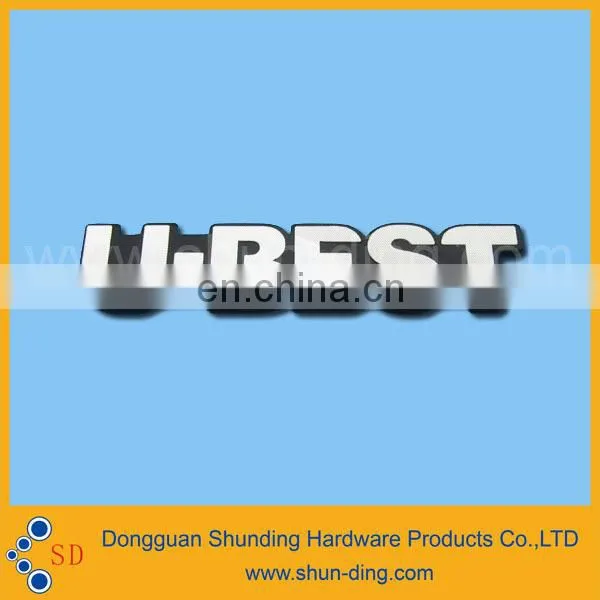 2015 New Product Aluminum Diamond Cutting Logo Nameplate