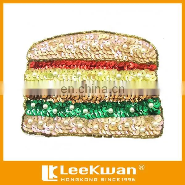 Hamberg sequin embroidery patch/sequin and beaded embroidery patch/sequin patch for garment accessories