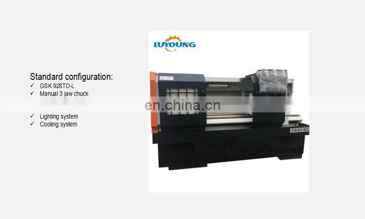 CK6140 China Factory Headman Economic CNC Lathe Machine