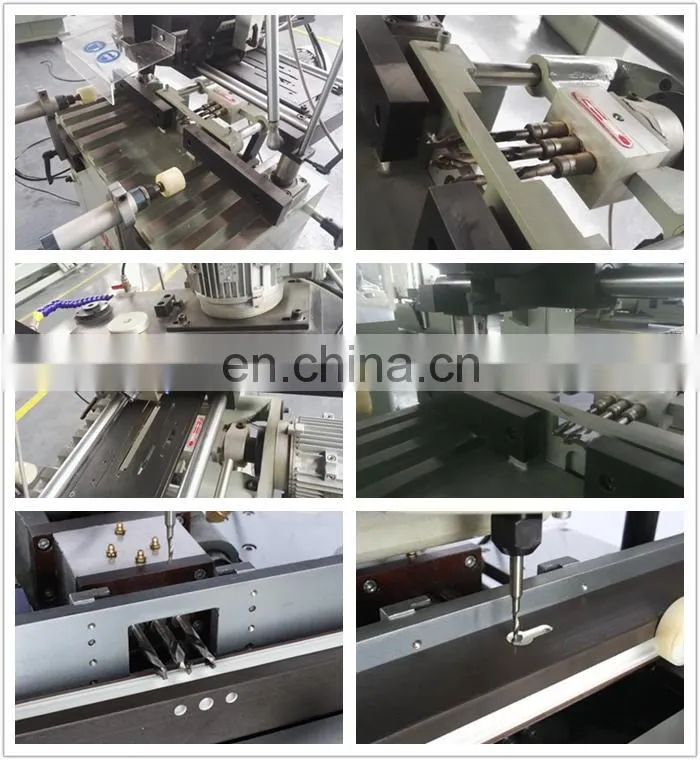 New Type pvc aluminum profile door lock hole drilling machine