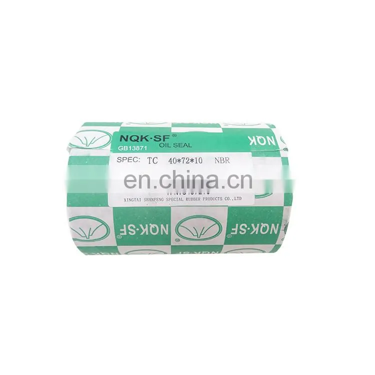 NQK SF TC 40x72x10 NBR o rings oil seals