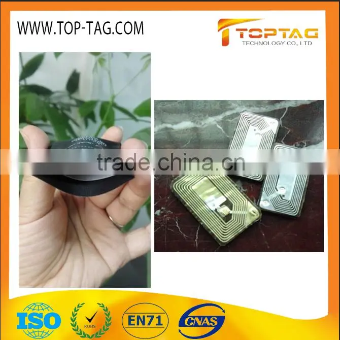Shenzhen Factory Customize Nfc Fabrics Rfid Clothing Tag