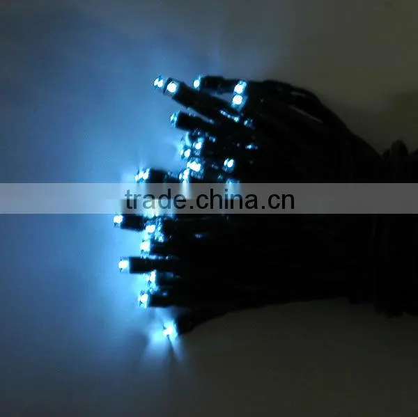 100 LED Crystal Ball Solar Powered Outdoor Fairy String Lights for Garden