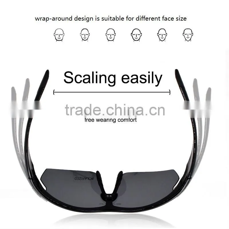 New stylish summer flexiable men women golf sunglasses
