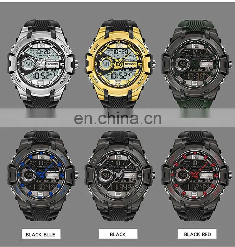 Waterproof Designer Hands Watches Luxury Brands Charm Style Wristwatch Wholesale Analog Relogio Men Digital Watch