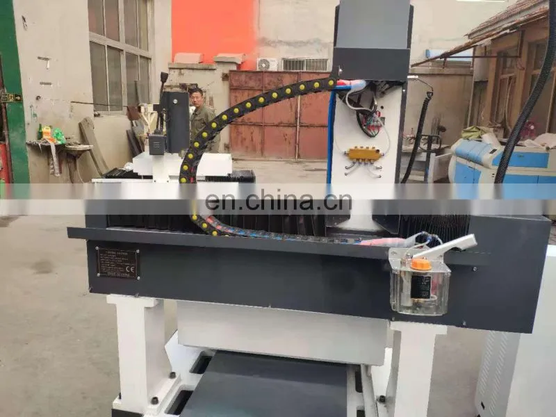 Whole cast iron body table move cnc router 6090 metal