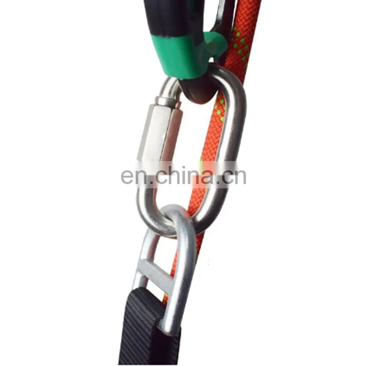 JingHong New Design Outdoor Climbing Zinc Plated Quick Link Hook
