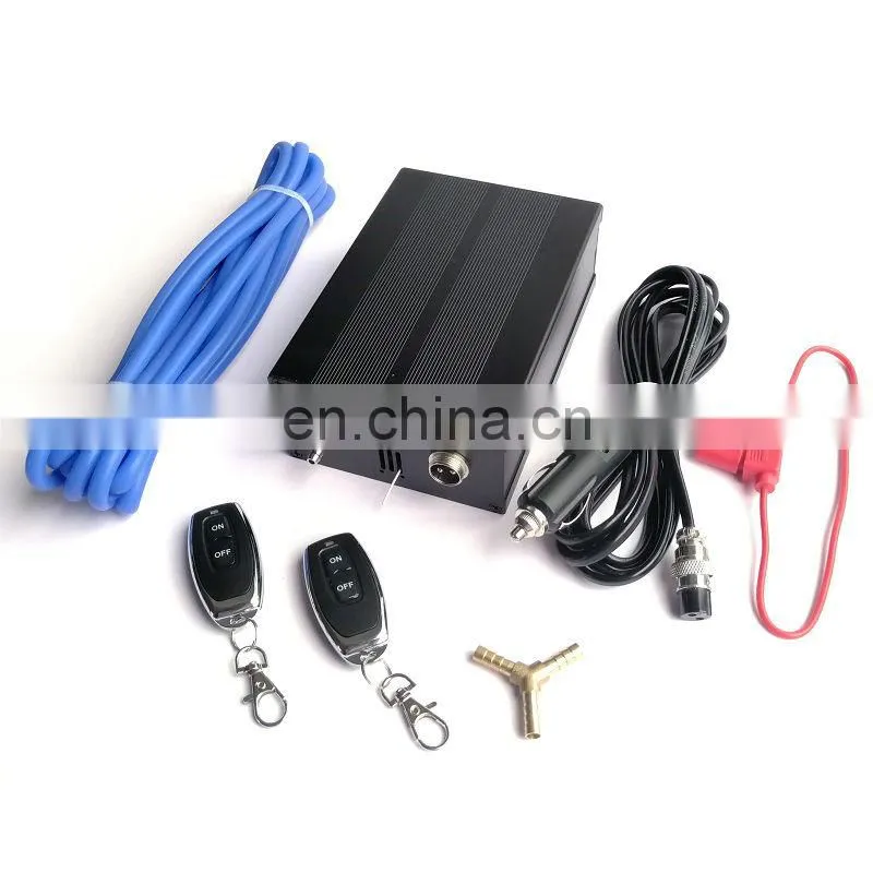 Electronic valve switch universal 63 mm 2.5 inch 3 inch electric exhaust cut-off valve cut-off closing vacuum control