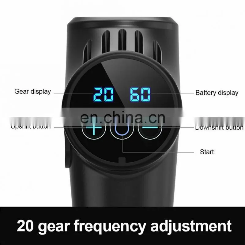 Massage Gun Percussion Massager Muscle Vibrating Relaxing fascia gun