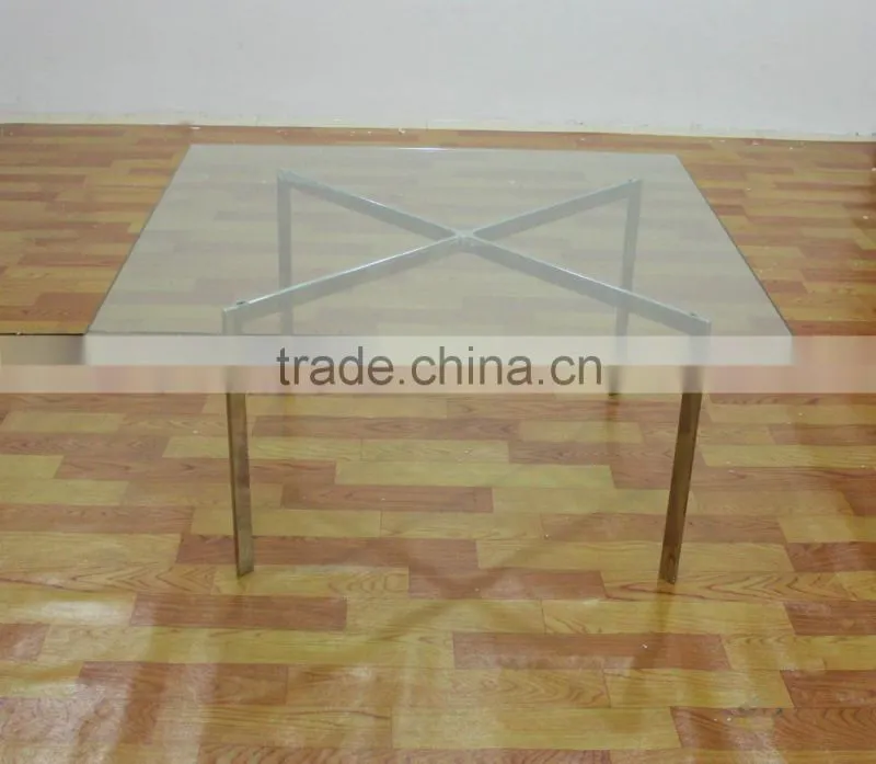 replica stainless steel Barcelona Coffee Table for living room