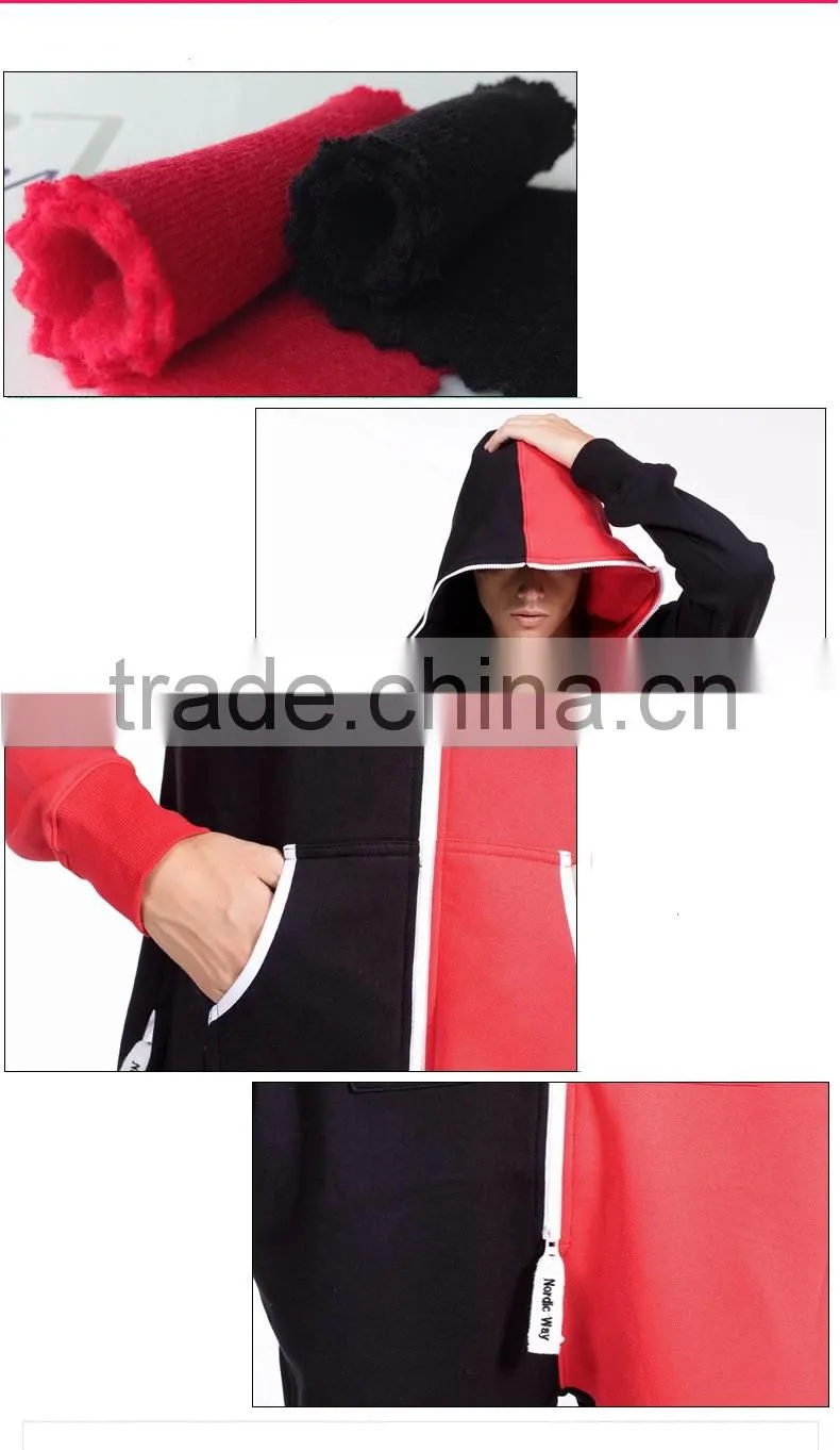 2015 OEM summer jumpsuits Color matching fleeces ladies conjoined pajamas