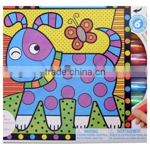 Artist stretched canvas for acrylic painting