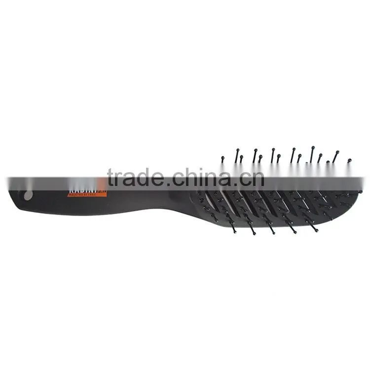 Dongguan vented plastic brush for hair rubber coating
