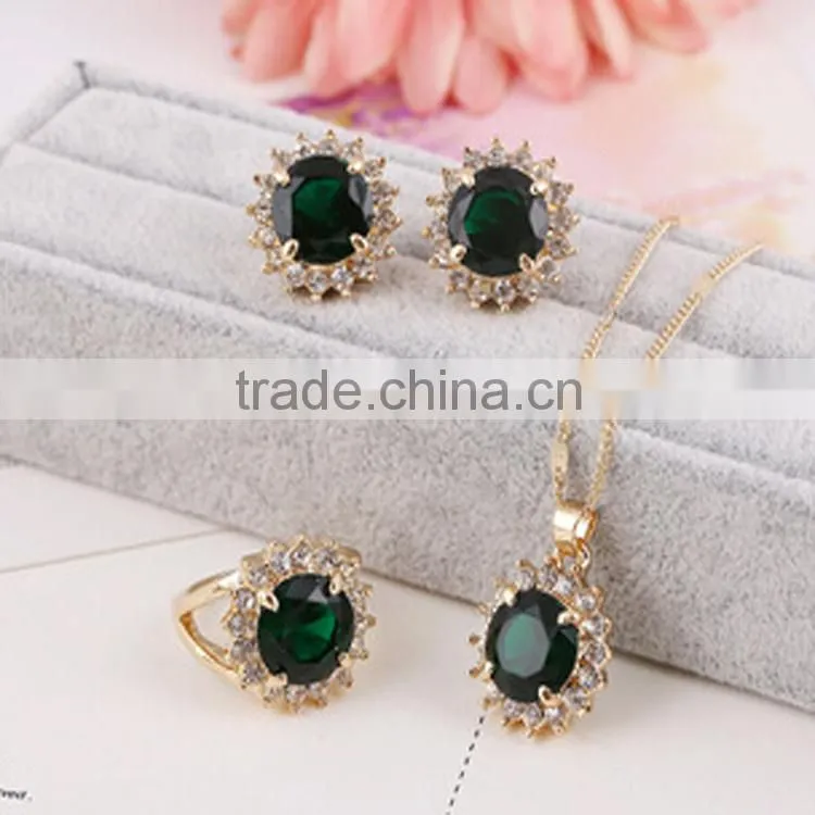 The new 2015 the bride adorn article Inlay zircon star with necklace fashion jewelry