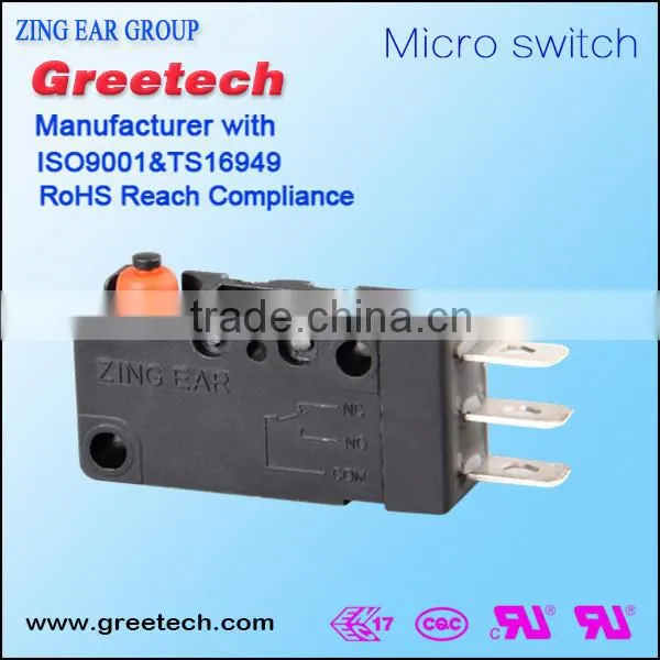 40t85 waterproof v4ncs button electric micro switch with 0.1a 250v t85 5e4