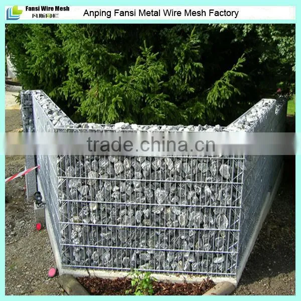 Galvanized/plastic cost of gabion baskets( Factory) Anping, Hengshui China Manufacture