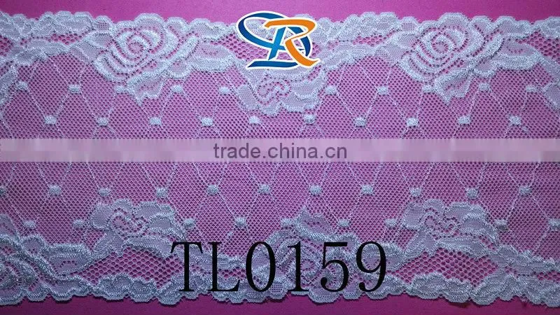 2015 Charming pink garment accessories stretch lace dress