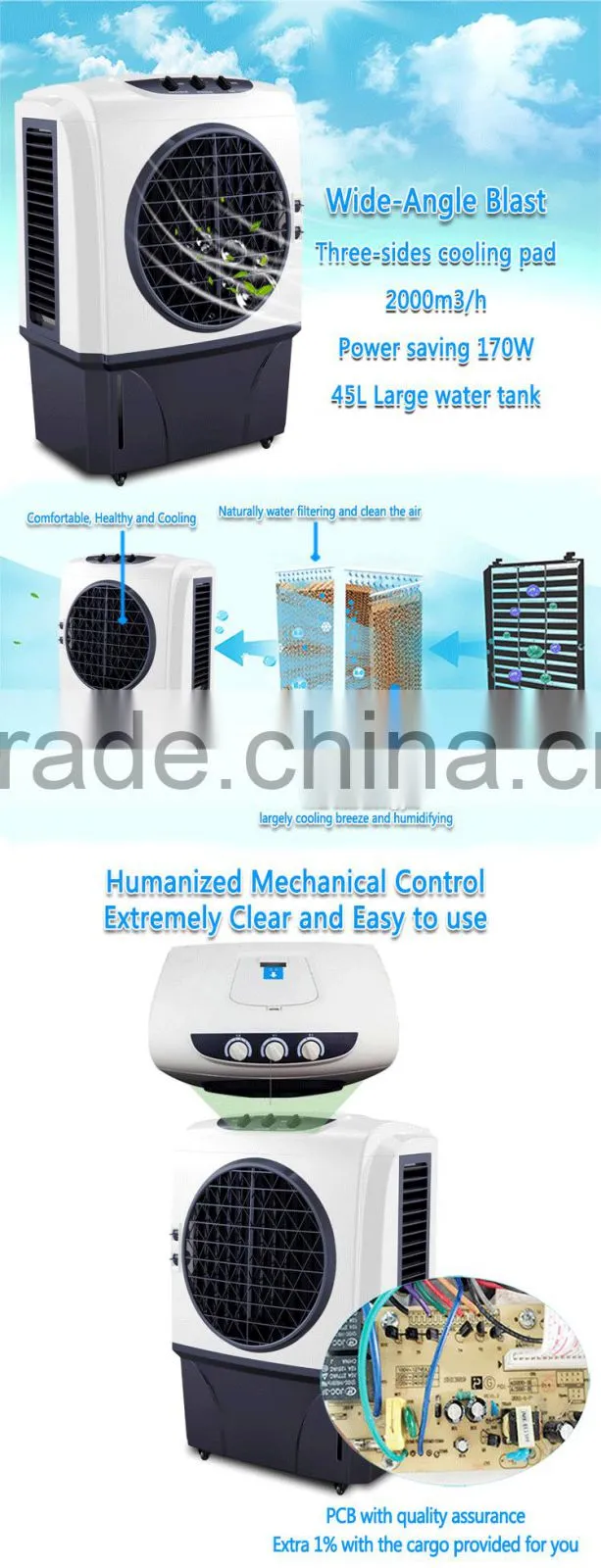 Promotion Price Humidity Control Industrial Desert Air Cooler