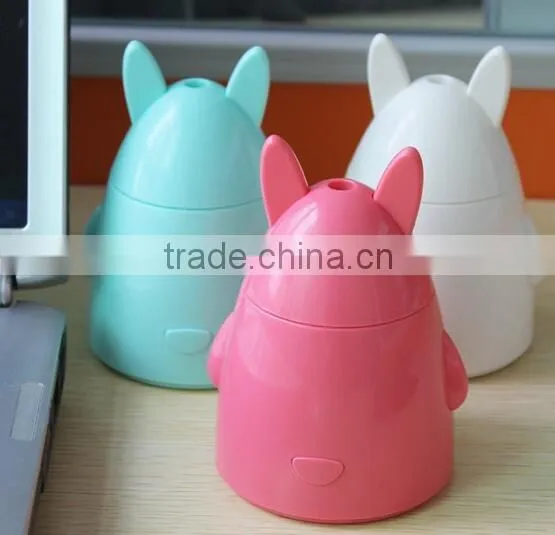 2016 New Creative Rabbit USB humidifier home office mute mini-car Decoration car air purifier
