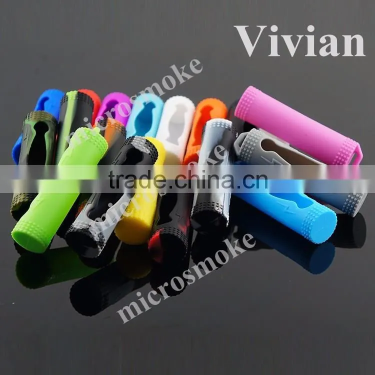 Popular USA li-ion 18650 battery case safe and protective silicone case for 18650 batteries