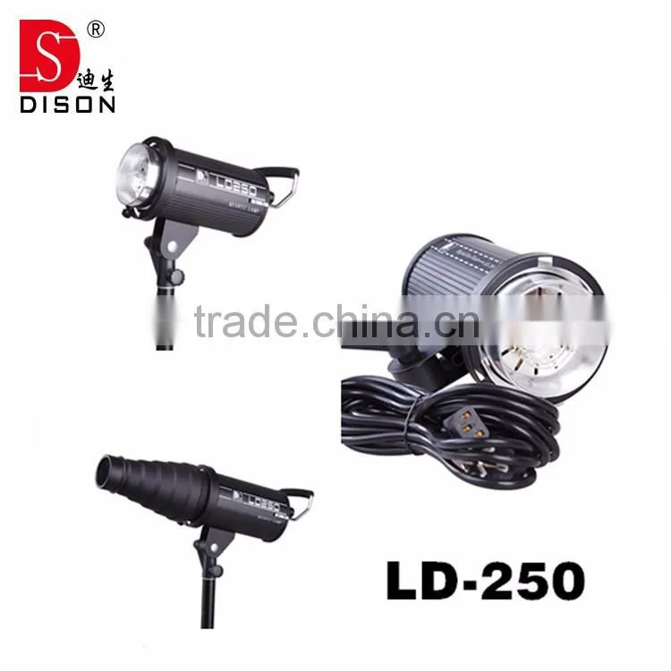 Dison studio shooting , digital led video camera light, 250w camera flash light