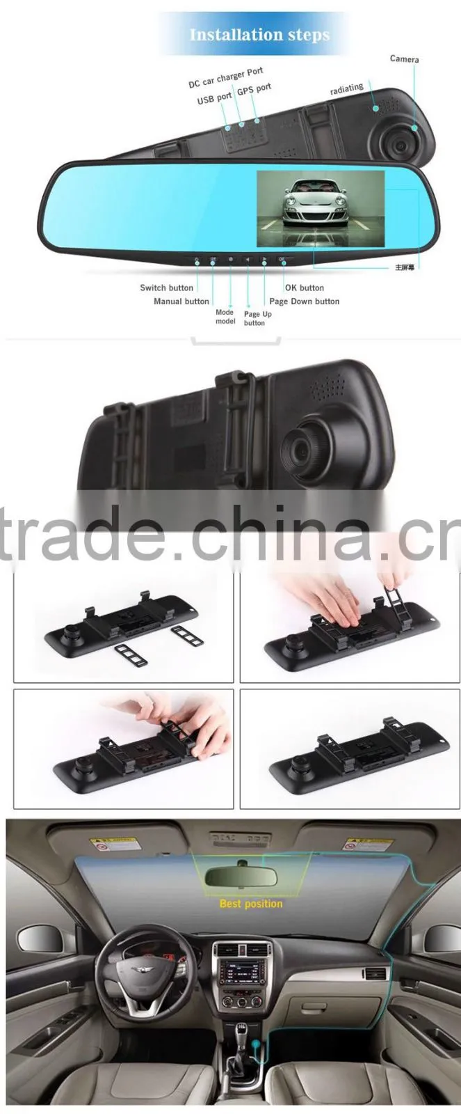 User manual fhd 1080p car camera dvr video recorder